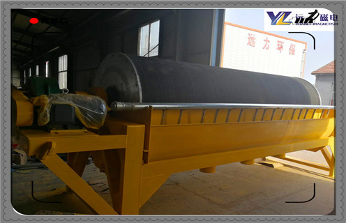 磁選機，磁選機磁塊安裝，磁選機磁塊安裝和磁筒更換注意事項