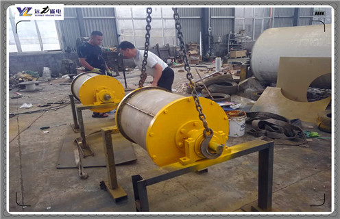 磁選機，磁選機滾筒，磁選機滾筒中磁塊有多少