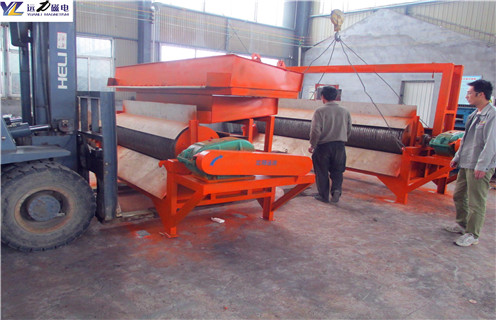 永磁磁選機，新樂濕式永磁磁選機工作原理_走出困境，新樂濕式永磁磁選機參數構成_廠家視頻