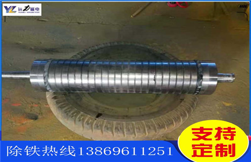 永磁輥式磁選機，永磁輥式磁選機的工作原理及其特點_91香蕉视频污在线為您講述永磁輥式磁選機的工作原理及其特點磁場分布圖