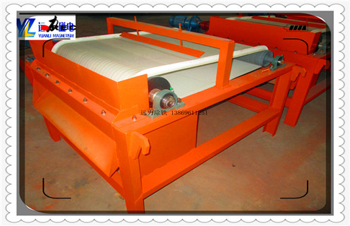 錳礦磁選機，海南錳礦磁選機_皮帶工作原理_磁鐵礦海南錳礦磁選機廠家