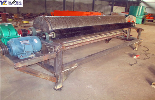 石英砂磁選機，石英砂超強磁磁選機_皮帶工作原理_磁鐵礦石英砂超強磁磁選機廠家