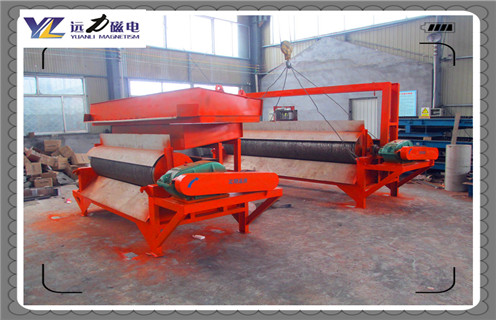 濕式磁選機，北京濕式赤鐵礦磁選機_釩鈦鐵礦北京濕式赤鐵礦磁選機型號參數及磁場強度