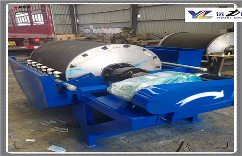 幹式高強磁選機，幹式高強磁選機_幹式高強磁選機發展工作視頻皮帶及結構價格