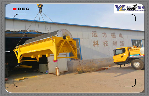 濕式半逆流磁選機，廈門濕式半逆流弱磁選機_結構工作原理圖_廈門濕式半逆流弱磁選機如何調整及工藝流程圖