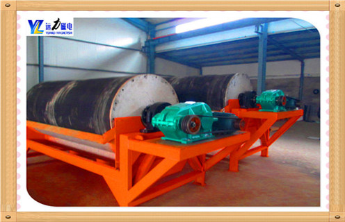 幹式筒式磁選機，黃石幹式筒式磁選機設備_黃石幹式筒式磁選機設備發展工作視頻皮帶及結構價格