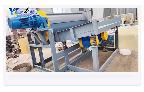 永磁筒式磁選機，江西永磁筒式磁選機結構_江西永磁筒式磁選機結構設備質量不吸鐵如何處理