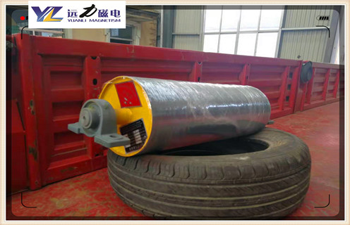 強磁滾筒，內蒙古皮帶機強磁滾筒_滾筒磁選機多少錢一台，內蒙古皮帶機強磁滾筒工作原理