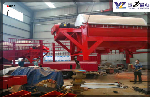 永磁筒式磁選機，北京XCTN永磁筒式磁選機磁塊位置_91香蕉视频污在线北京XCTN永磁筒式磁選機磁塊位置使用注意事項磁場分布圖